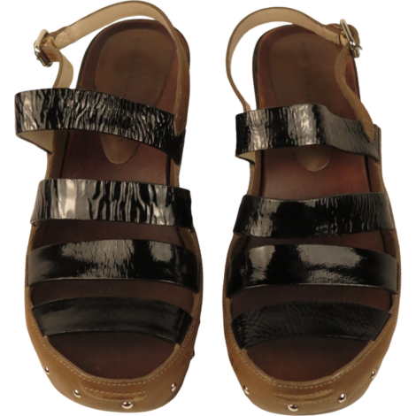 Marc by Marc Jacobs Sandalia Plataforma Charol Negro EU 38
